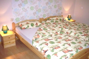 Apartment Felsenfest Gro&szlig;es Schlafzimmer